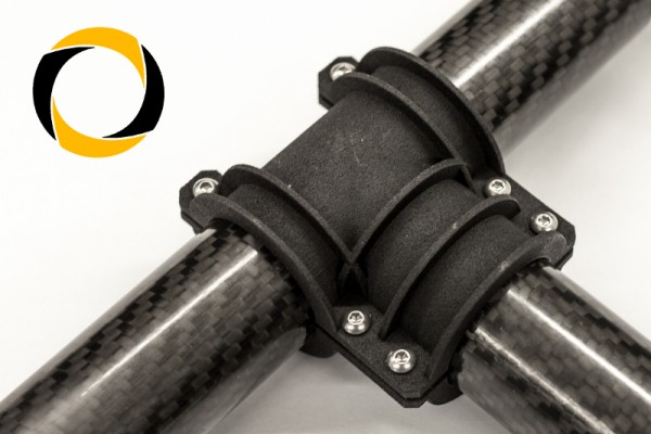 Carbon Rohr T-Verbinder Gimbal